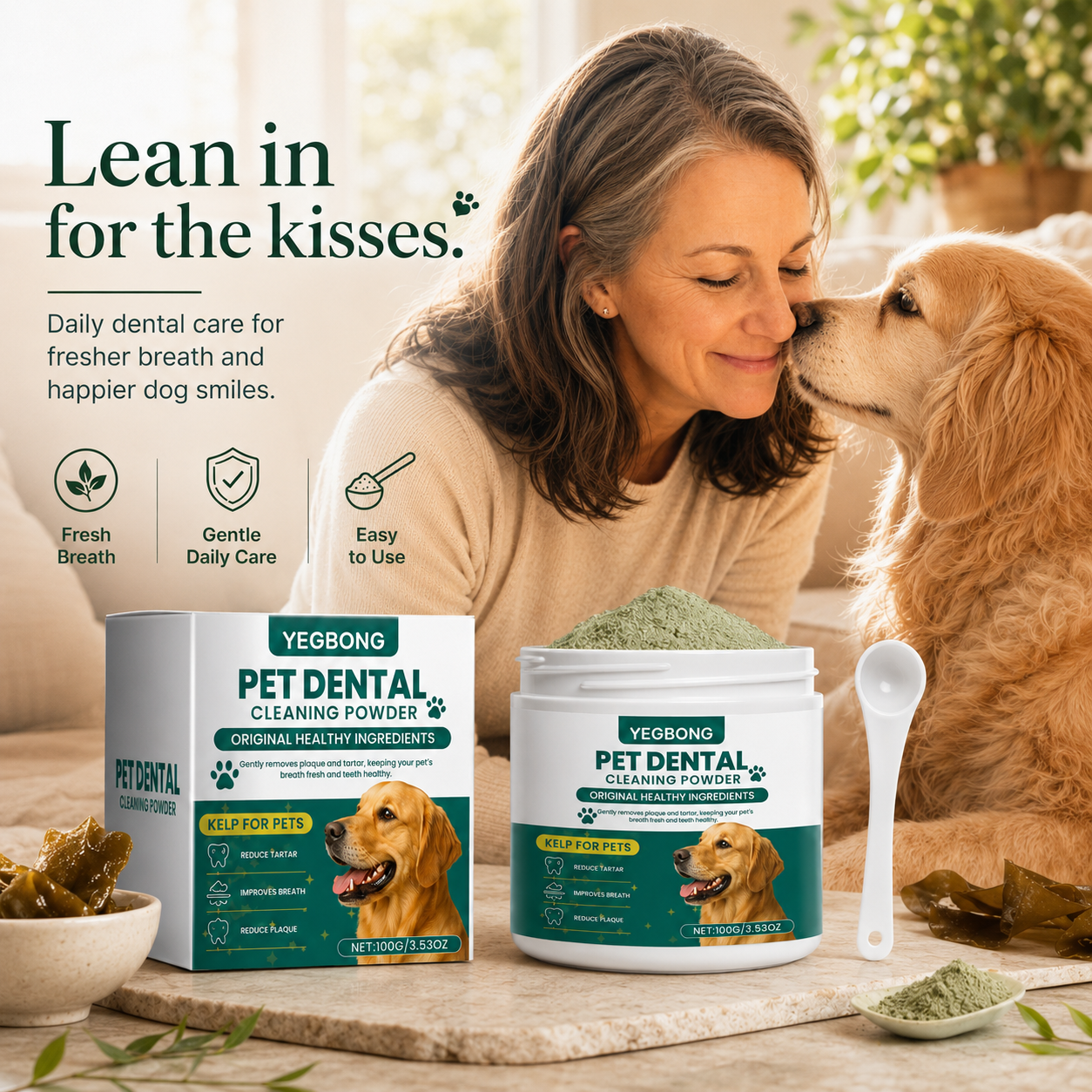 PawPure™ Dental Powder – Daily Dog Oral Care Support