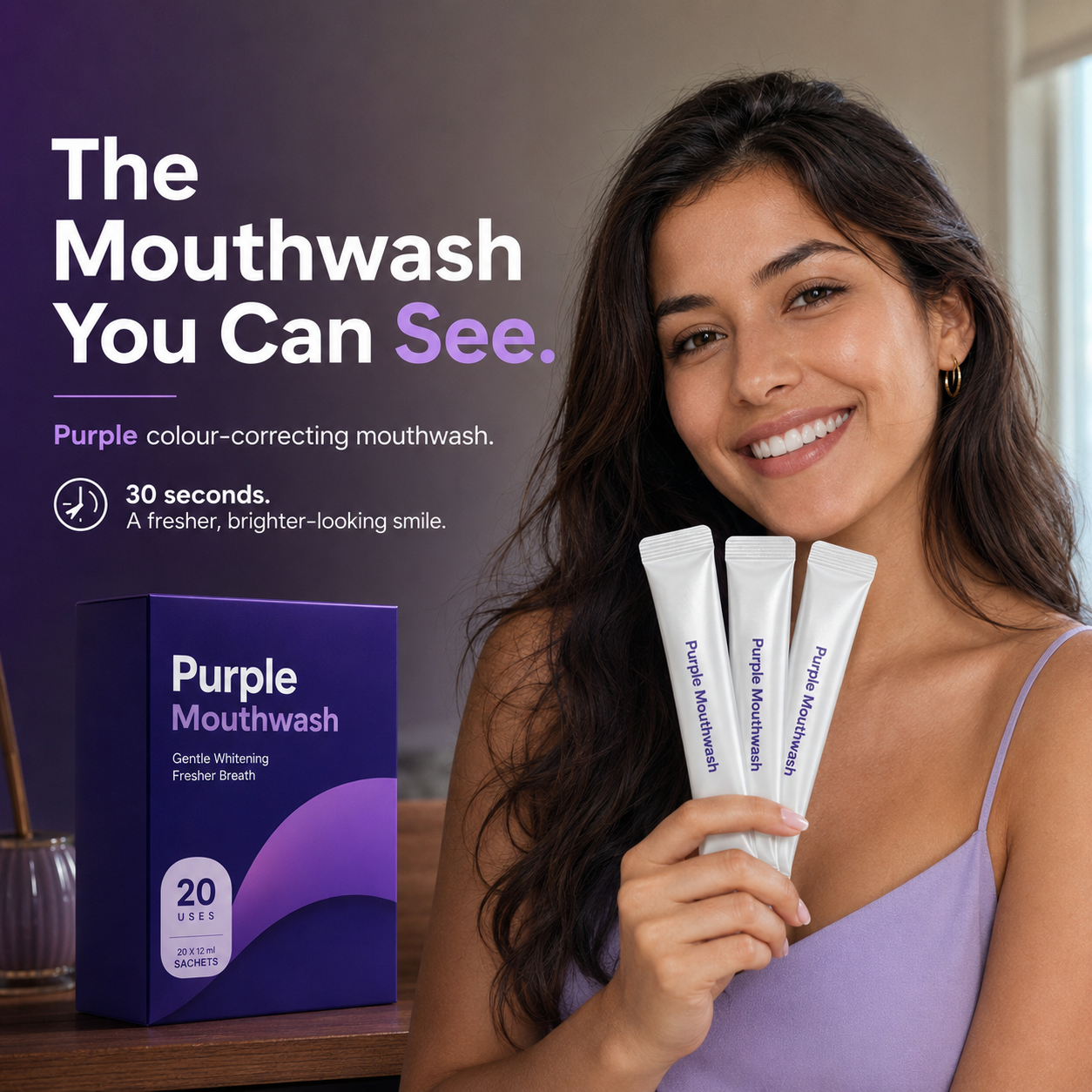 Nivaixo™ Purple Mouthwash Pods