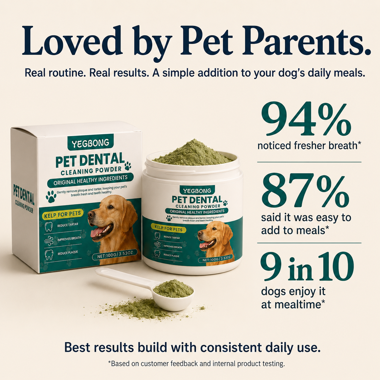 PawPure™ Dental Powder – Daily Dog Oral Care Support
