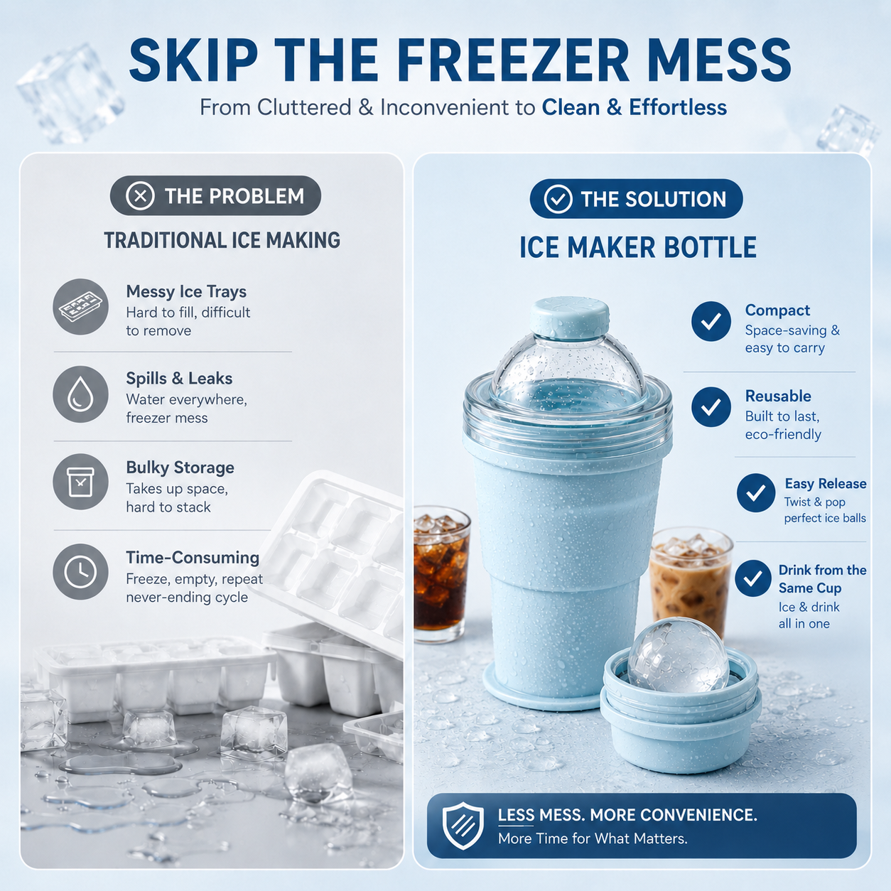 ChillSphere™ Foldable Ice Maker Cup