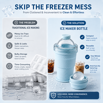 ChillSphere™ Foldable Ice Maker Cup